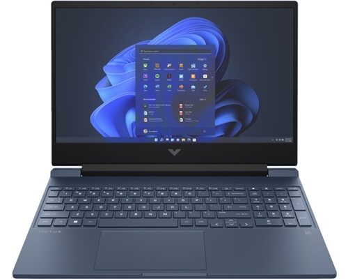 HP Victus 15-fa0022la - Gaming Laptop, 15.6", Intel i5-12450H, 4.4GHz, 16GB RAM, 512GB SSD, NVIDIA GeForce RTX 3050, Azul Intenso, Teclado en Español Retroiluminado, Windows 11 Home