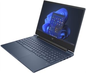 hp-victus-15-fa0022la-right-view HP Victus 15-fa0022la - Gaming Laptop, 15.6", Intel i5-12450H, 4.4GHz, 16GB RAM, 512GB SSD, NVIDIA GeForce RTX 3050, Azul Intenso, Teclado en Español Retroiluminado, Windows 11 Home