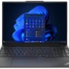 Lenovo ThinkPad E16 Gen 2 - Laptop, 16", Intel Core Ultra 7 155U, 4.8GHz, 16GB RAM, 512GB SSD, Negro, Teclado en Español, Windows 11 Pro