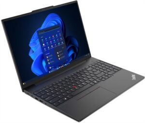 lenovo-thinkpad-e16-gen-2-3 Lenovo ThinkPad E16 Gen 2 - Laptop, 16", Intel Core Ultra 7 155U, 4.8GHz, 16GB RAM, 512GB SSD, Negro, Teclado en Español, Windows 11 Pro